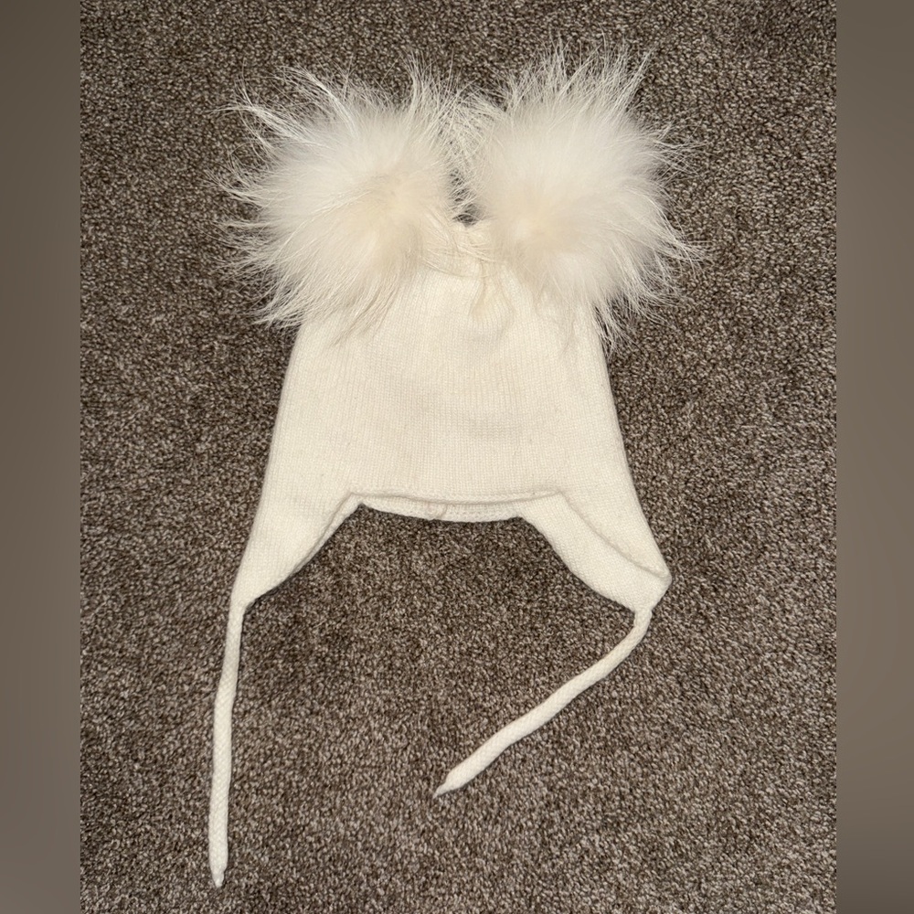 Toddler Pom Pom winter hat